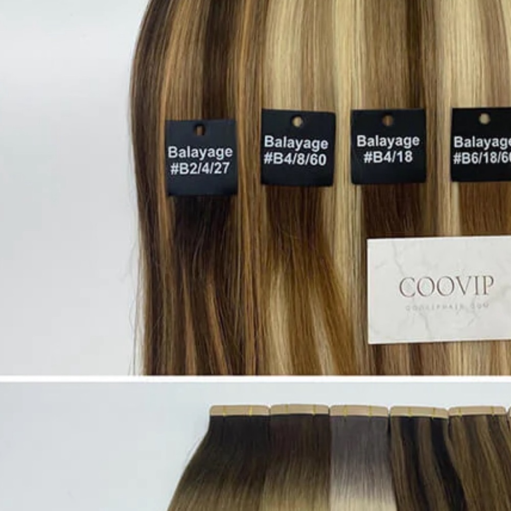 20” Invisible Tape In Hair Extensions - Picture 7 of 10